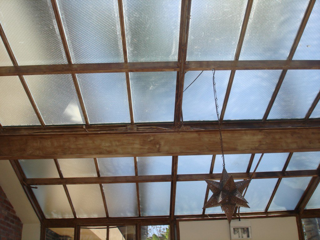 custom glass roof